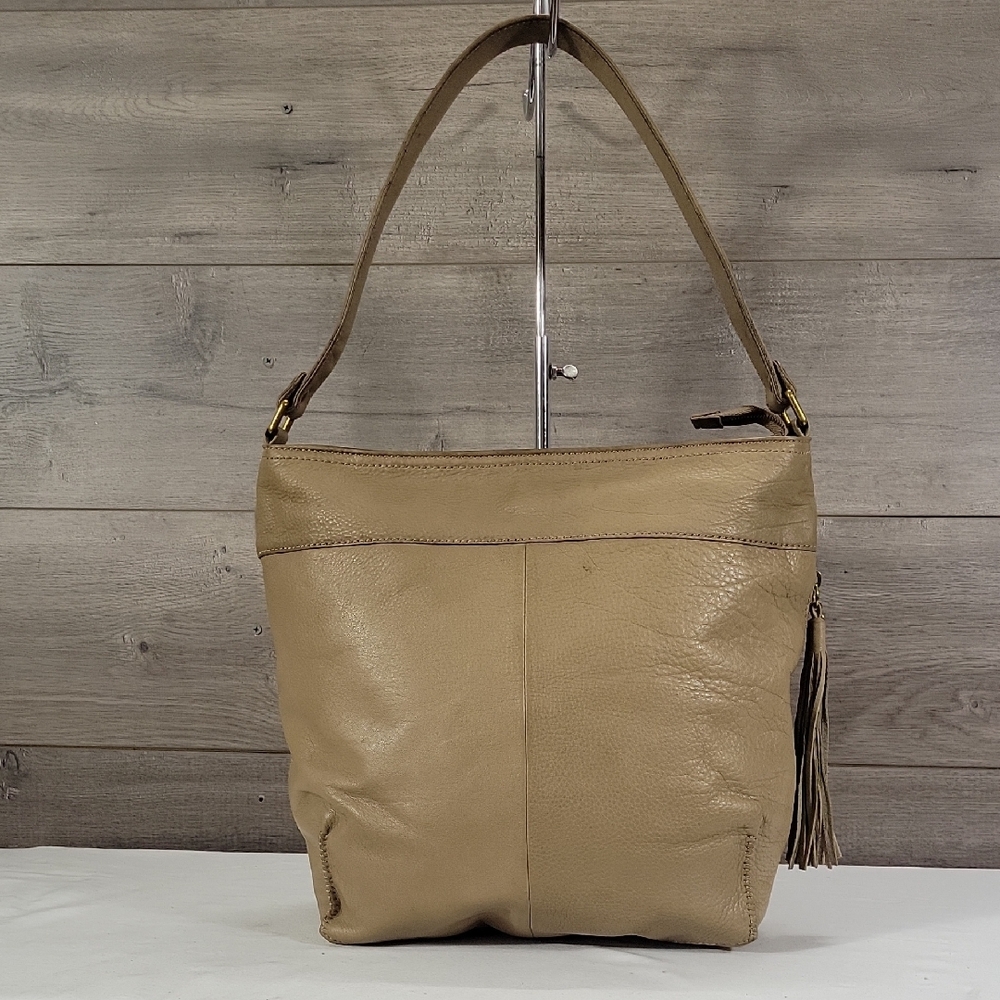Hobo International Tan Leather Shoulder Bag